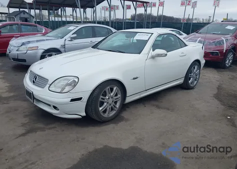 2004 Mercedes-Benz Slk 230 Kompressor from USA, damaged, VIN WDBKK49F34F306497